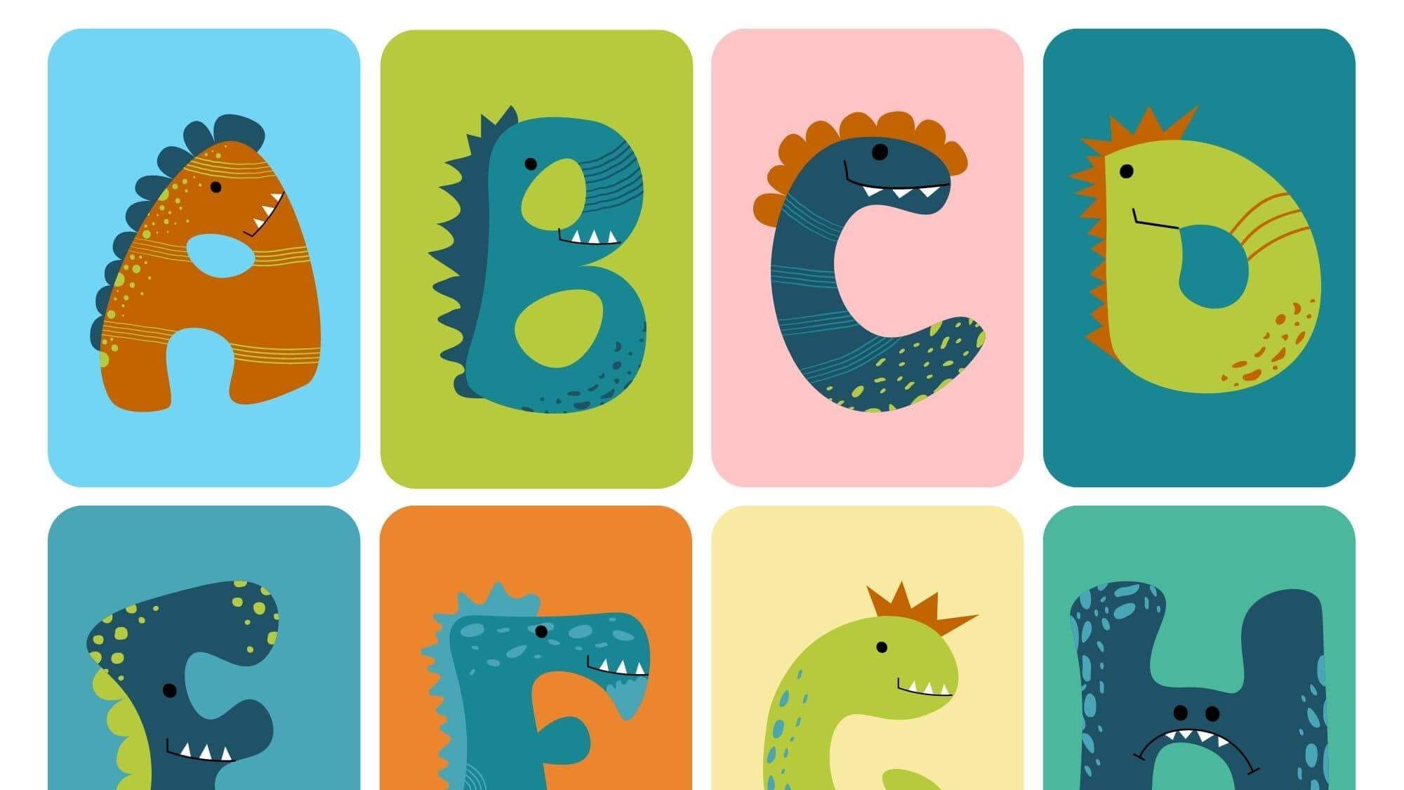 plantilla de letras mayúsculas en PDF