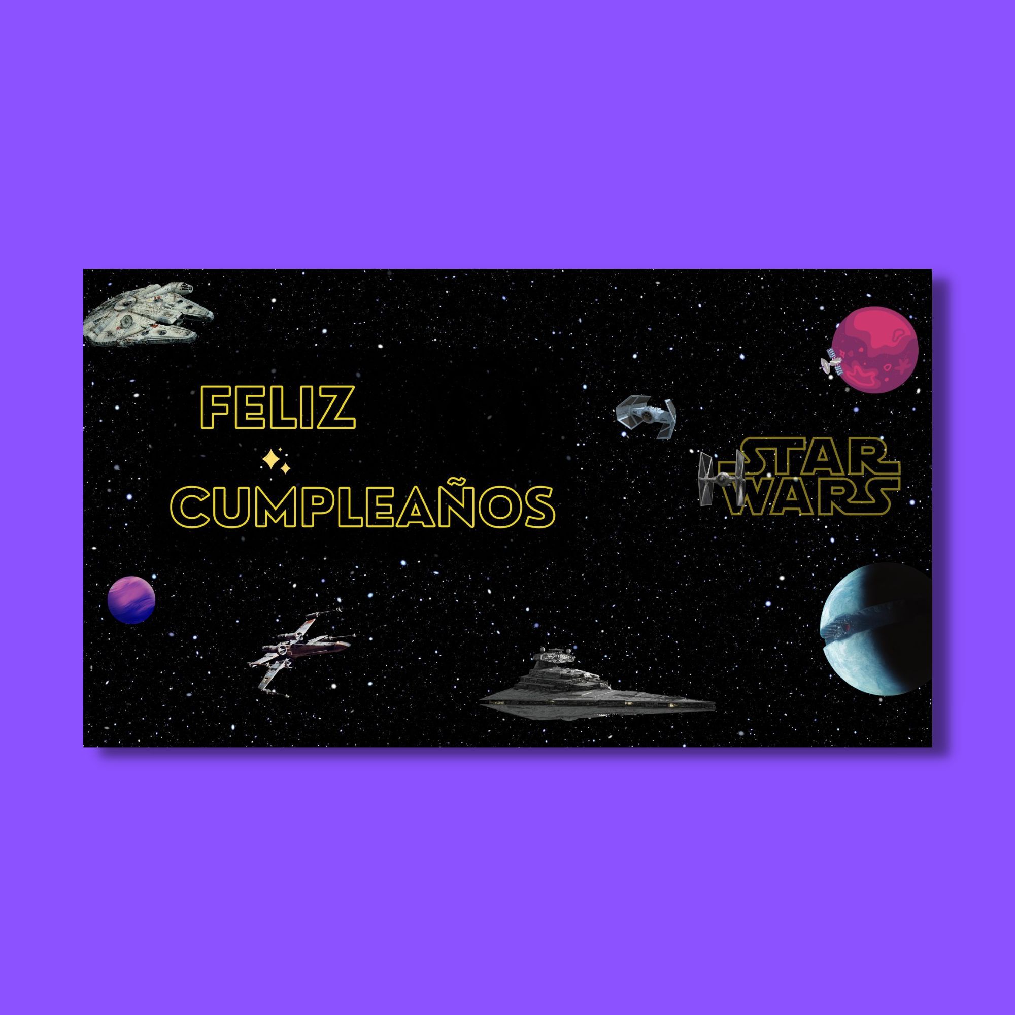 Cartel feliz cumpleaños para imprimir en PDF 🎉 Descarga gratuita